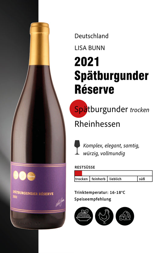 2021 - Spätburgunder Réserve