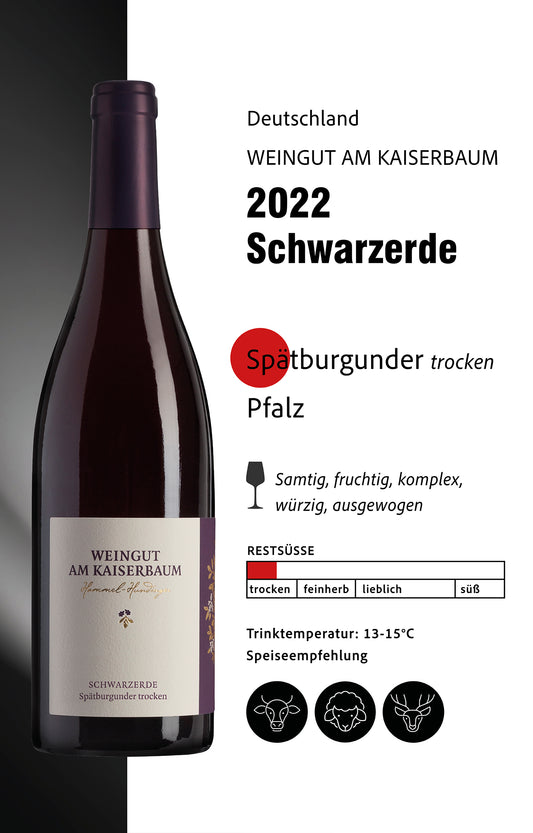 2022 - Schwarzerde Spätburgunder trocken